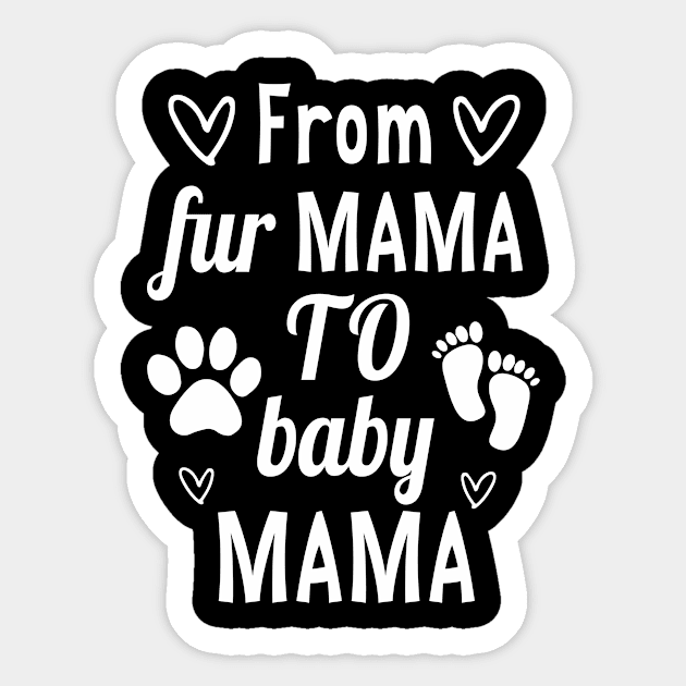 From fur MAMA To baby MAMA Sticker by anema